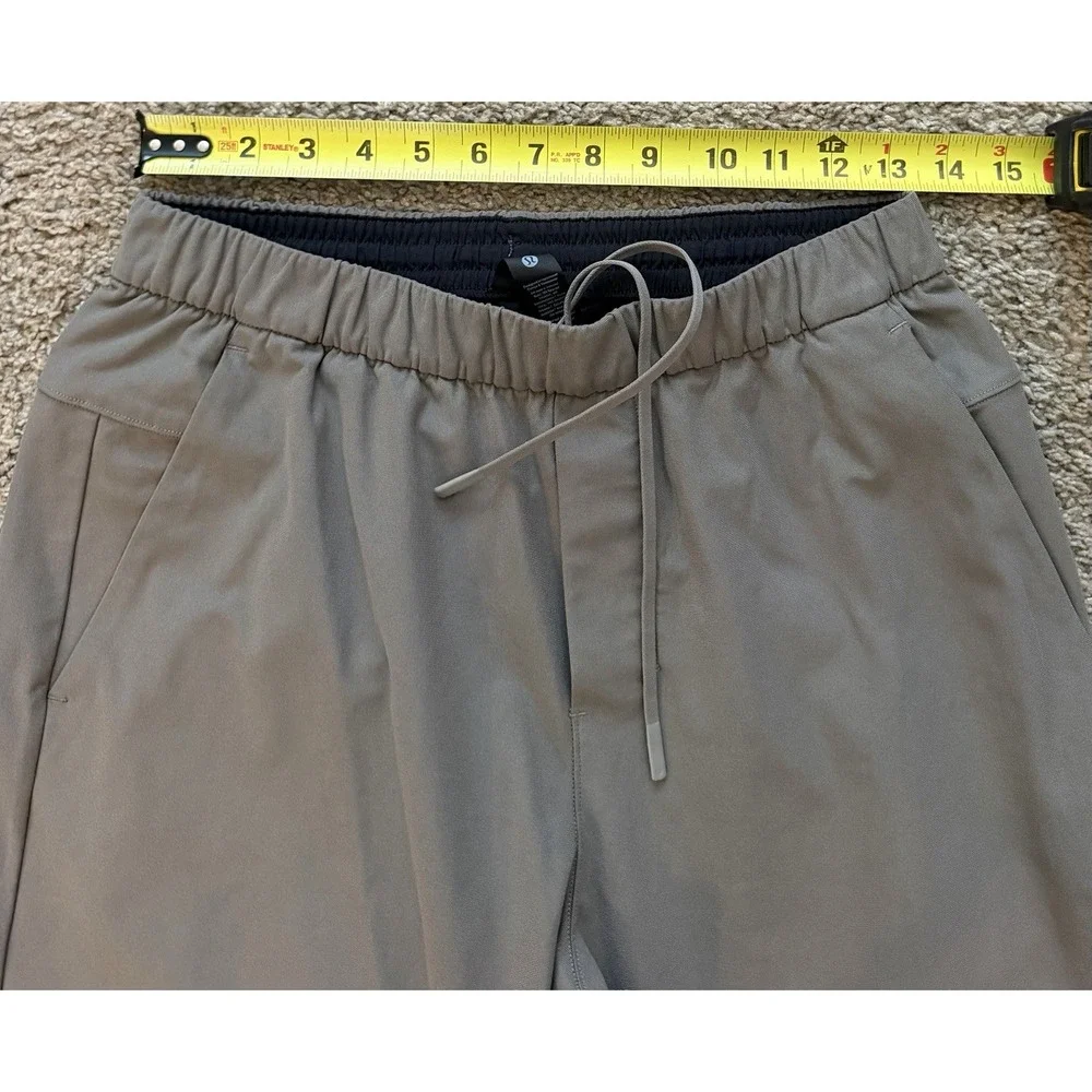 Lululemon Mens ABC Pull On Pants Warpstreme Rover Athletic Gym Drawstring Small